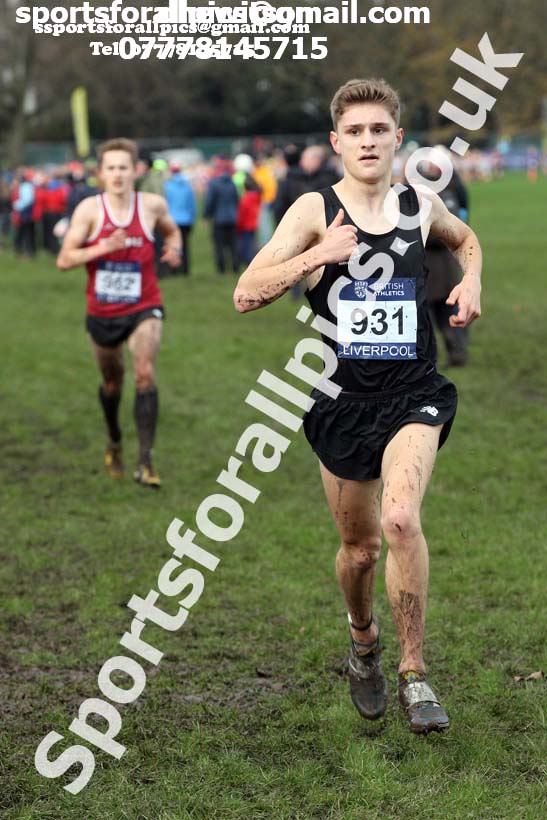 IAAF Junior Mens 2017 British Athletics Liverpool Cross Challenge, Sefton Park, Liverpool. Photo:  David T. Hewitson/Sports for All Pics